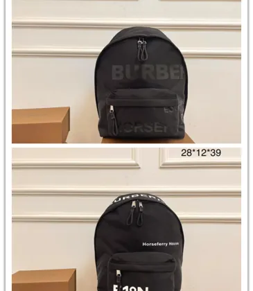 Burberry men's backpack schoolbags #A23237