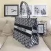 Dior AAA+ Handbag Dior Women Book Tote canvas tote embroidered shopping tote bag 41CM #99116974