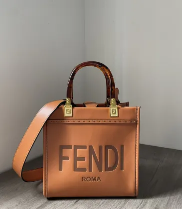 Fendi top quality new style  glass handle detachable shoulder strap  Sunshine small handbag #A22867