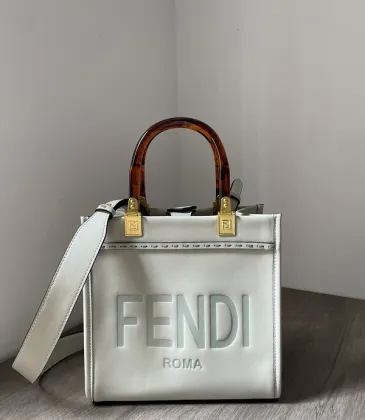 Fendi top quality new style  glass handle detachable shoulder strap  Sunshine small handbag #A22869