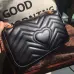 Gucci Fashion Love heart V Wave Pattern Satchel Designer Shoulder Bag Chain Handbag Luxury Crossbody Purse Lady Tote bags With Logo #9874162