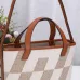 Hermes New Canvas Shopping Bag #A23883