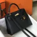 Hermes handbag Black #A42845