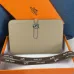 HERMES Dogon Duo Cowhide Coin Purse Wallets #999936737