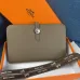 HERMES Dogon Duo Cowhide Coin Purse Wallets #999936737