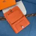 HERMES Dogon Duo Cowhide Coin Purse Wallets #999936737