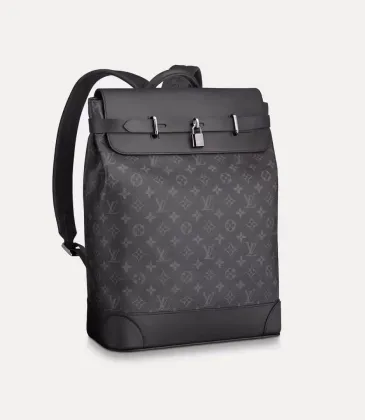  Steamer Backpack Monogram Eclipse #A23923