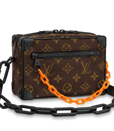 Louis Vuitton LV virgil mini soft truck shoulder bags Brown/Black #9123960