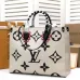 Hot sale Brand L CRAFTY ONTHEGO Monogram  handbag oversized print #99874622