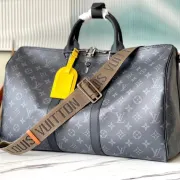 keepall 45cm louis vuitton AAA+travel bag Brown Shoulder Strap #999919777