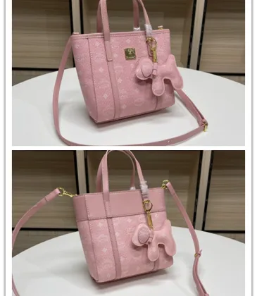 New handbag MCM  good quality mini pink Lovely bag  #A22917