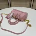 New handbag MCM  good quality small pillow  pink Lovely bag  #A22918