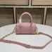 New handbag MCM  good quality small pillow  pink Lovely bag  #A22918