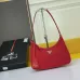 Prada AAA+ Hobo handbags Cowhide moon shaped bag #999931346