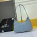 Prada AAA+ Hobo handbags Cowhide moon shaped bag #999931346