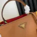 Saffiano Leather Prada Panier Bags #A29289