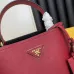 Saffiano Leather Prada Panier Bags #A29289