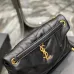 YSL AAA leather shoulder bag Black #A35850