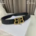 Balenciaga W3.8cm AAA+ Leather Belts #999930803