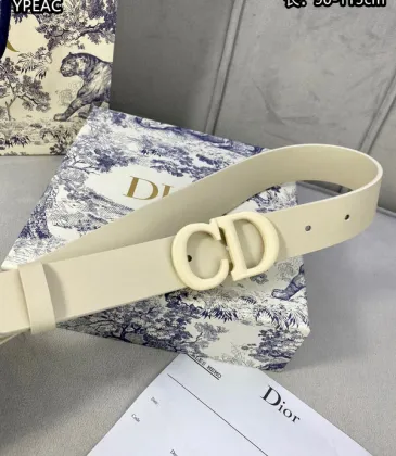 Dior AAA  3.0 cm new style belts #999929879