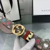 Gucci AAA+ Leather Belts  frosted cowhide W3.8cm #99116461