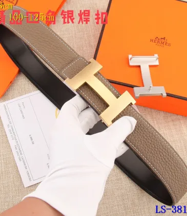 HERMES AAA+ Leather Belts W3.8cm #9129480