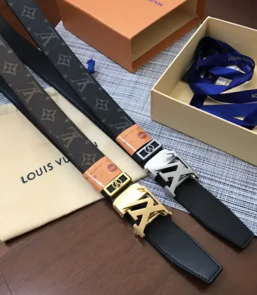 2020 Louis Vuitton AAA+ Leather Belts W3.4Cm #9873557