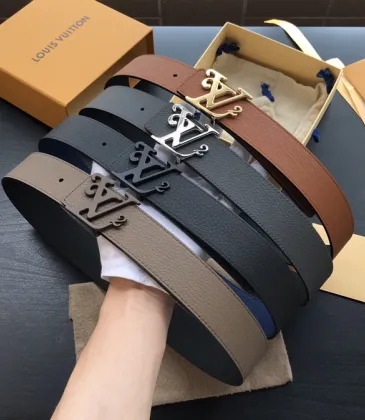 2020 Louis Vuitton AAA+ Leather Belts W4Cm #9873559