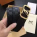 2020 Louis Vuitton AAA+ Leather Belts W4cm (4 colors) #9873563