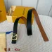 Men's Louis Vuitton AAA+ reversible Belts 3cm #A33429