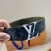 Men's Louis Vuitton Monogram Eclipse AAA+ Belts 4CM Original Quality #A44627