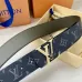 Men's Louis Vuitton Monogram Eclipse AAA+ Belts 4CM Original Quality #A44627