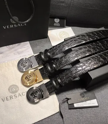 Versace AAA+ Leather Belts Wide 3cm #A33396