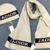 Dior Wool knitted Scarf and cap #999909599