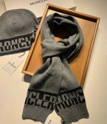 Moncler Wool knitted Scarf and cap #999909576