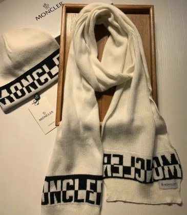 Moncler Wool knitted Scarf and cap #999909577