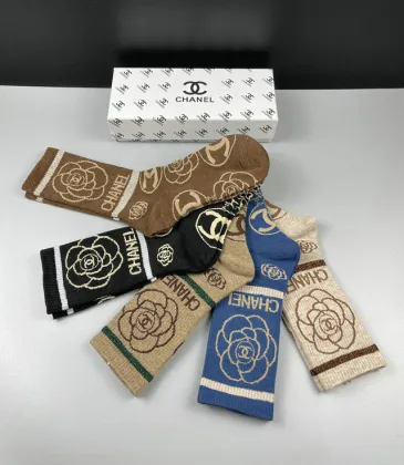 Brand Chanel socks (5 pairs) #999902053