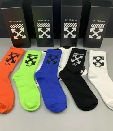 Brand OFF WHITE socks (5 pairs) #999902049