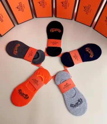 Hermes socks (5 pairs) #A22141