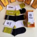 High quality  classic fashion design cotton socks hot sell brand FENDI socks for  women and man 5 pairs #999930304