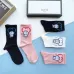 High quality  classic fashion design cotton socks hot sell brand gucci socks for  women and man 5 pairs #999930298