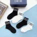 Wholesale high quality  classic fashion design cotton socks hot sell brand Dior socks for  women and man 5 pairs #999930294