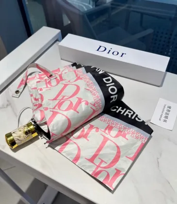 Dior Three fold automatic folding umbrella #A34787