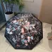 Dior Three fold automatic folding umbrella #A34789