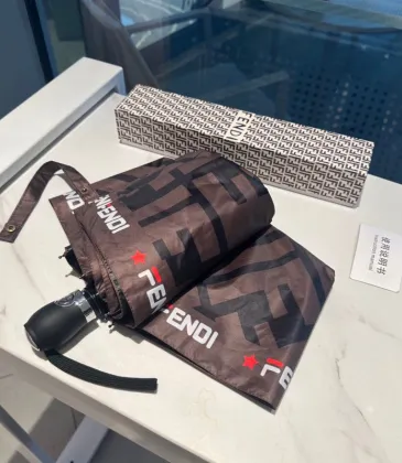 Fendi Three fold automatic folding umbrella #A34763