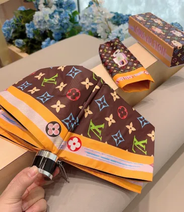 Louis Vuitton Three fold automatic folding umbrella #A34725