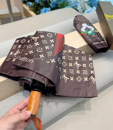 Louis Vuitton Three fold automatic folding umbrella #A34727