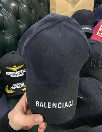 Balenciaga navy Hat #9121714