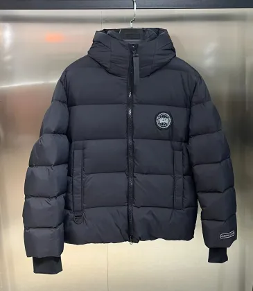 Canada Goose down jackets 90 goose down filling black/Carbon gray #A45527