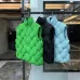 BV Woven Unisex Down Vests Green/Black/Skyblue #999930816